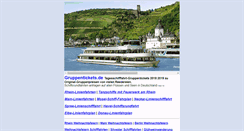 Desktop Screenshot of gruppentickets.de
